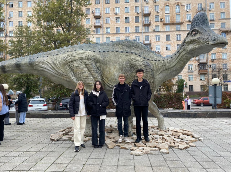 Увлекательная поездка в Москву команды нашей школы «ЭКОШОК».