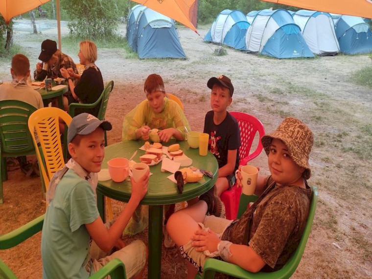 Неделя в палаточном лагере «Вертикаль».