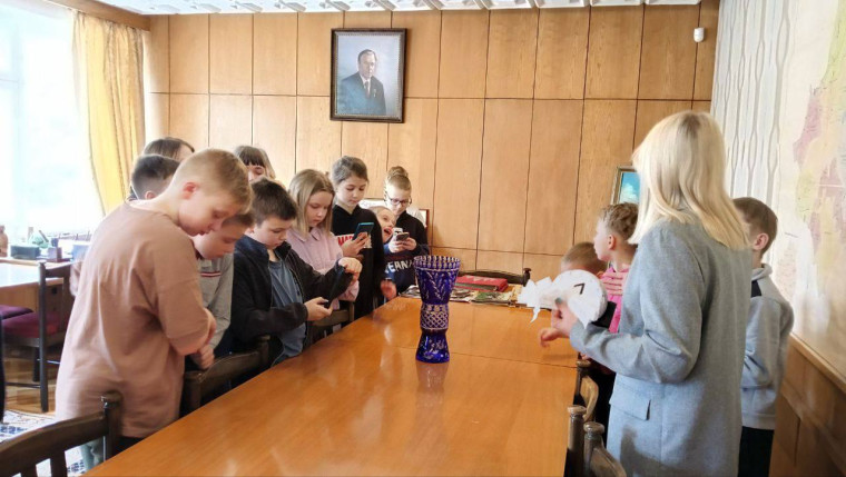 Воспитанники школьного лагеря побывали в музее «Спасское» им. В.А. Стародубцева.