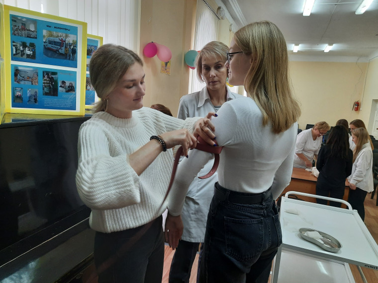 Экскурсия в Новомосковский филиал ГПОУ  «Тульский областной медицинский колледж».