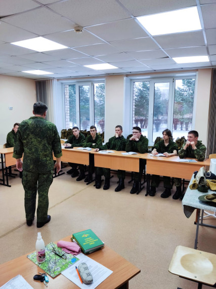 Учебные сборы по программе подготовки  по основам воинской службы.